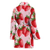 Load image into Gallery viewer, Strawberry Pattern Print Women Long Robe-grizzshop