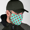 Strawberry Print Pattern Face Mask-grizzshop