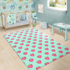 Strawberry Print Pattern Floor Mat-grizzshop