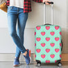 Strawberry Print Pattern Luggage Cover Protector-grizzshop