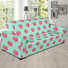 Strawberry Print Pattern Sofa Covers-grizzshop