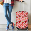 Strawberry Slice Print Pattern Luggage Cover Protector-grizzshop