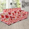 Strawberry Slice Print Pattern Sofa Covers-grizzshop