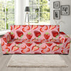 Strawberry Slice Print Pattern Sofa Covers-grizzshop