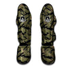 Stripe Camouflage Military Tiger Print Muay Thai Shin Guards-grizzshop