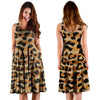 Striped Leopard Dress-grizzshop