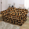 Striped Leopard Loveseat Cover-grizzshop