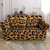 Striped Leopard Loveseat Cover-grizzshop