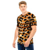 Striped Leopard Men T Shirt-grizzshop