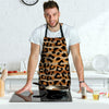 Striped Leopard Men's Apron-grizzshop