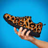 Striped Leopard Men's Sneakers-grizzshop