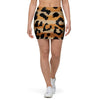 Striped Leopard Mini Skirt-grizzshop