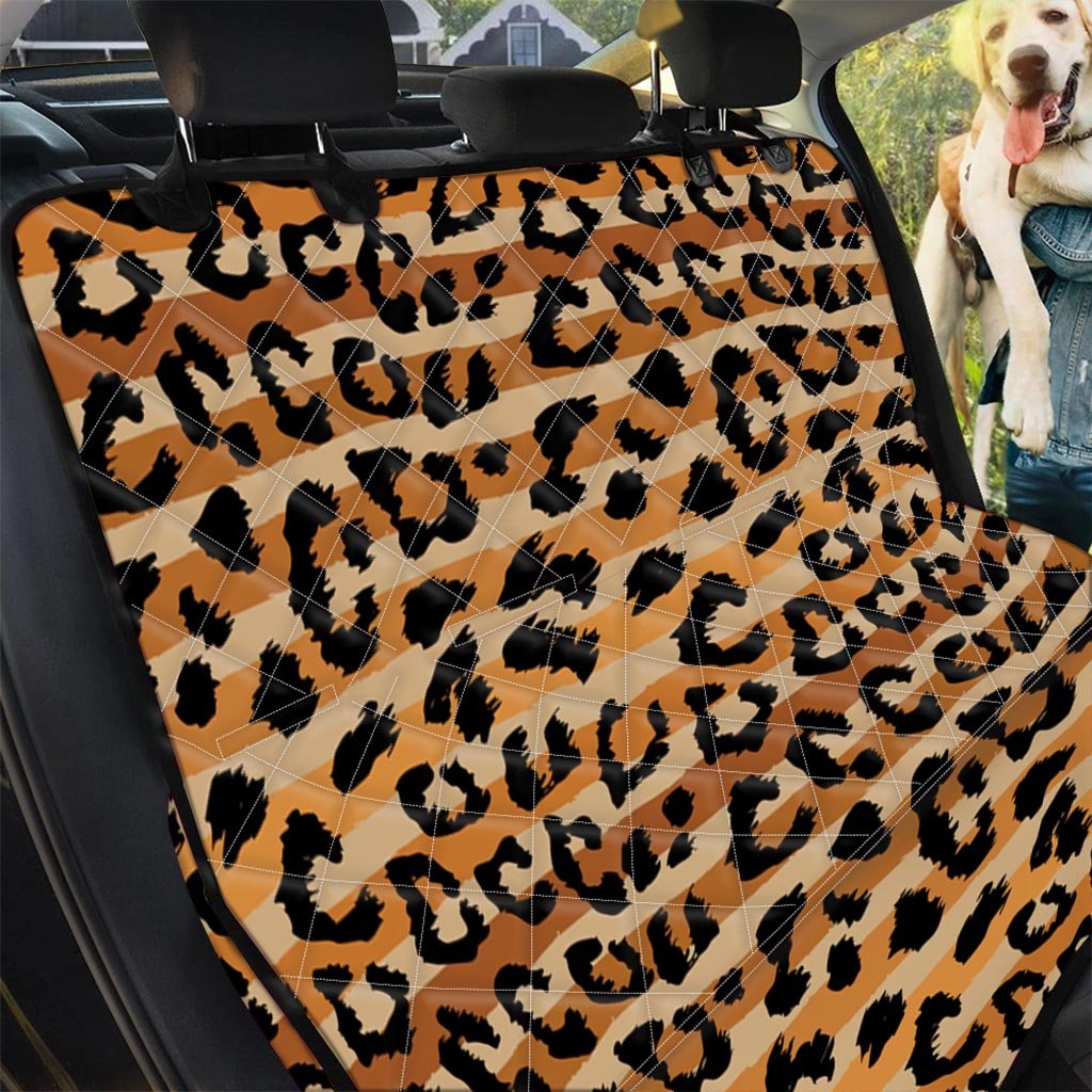 Striped Leopard Pet Car Seat Cover-grizzshop
