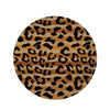 Striped Leopard Round Rug-grizzshop