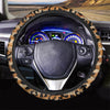 Striped Leopard Steering Wheel Cover-grizzshop