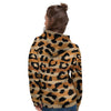 Striped Leopard Women's Hoodie-grizzshop