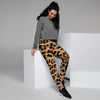 Striped Leopard Women's Joggers-grizzshop