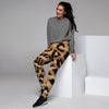 Striped Leopard Women's Joggers-grizzshop