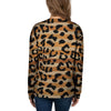 Striped Leopard Women's Sweatshirt-grizzshop