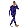 Striped Squid Print Pattern Men's Pajamas-grizzshop