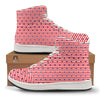 Striped USA Patriotic Print Pattern High Top Sneakers-grizzshop