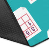 Sudoku Pattern Print Floor Mat-grizzshop