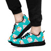 Sudoku Pattern Print Sneaker Shoes For Men Women-grizzshop