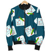 Sudoku Print Pattern Men's Bomber Jacket-grizzshop