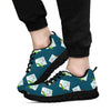 Sudoku Print Pattern Sneaker Shoes For Men Women-grizzshop