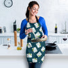 Sudoku Print Pattern Women's Apron-grizzshop