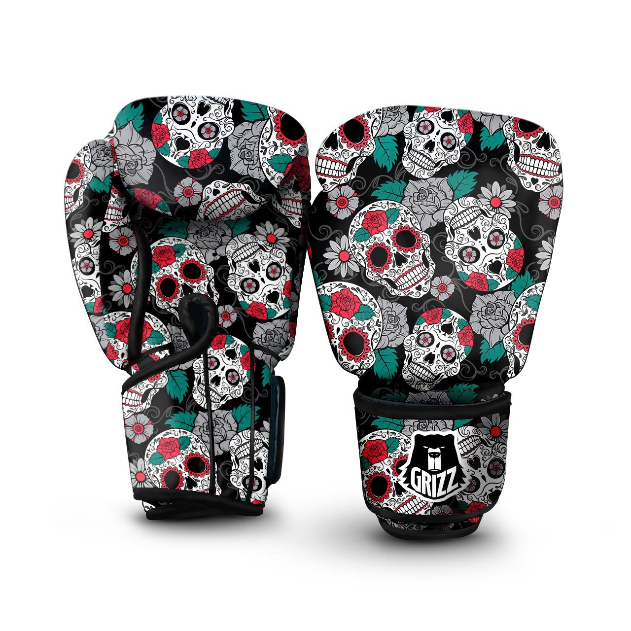 Sugar Skull Boxing Gloves-grizzshop