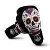 Sugar Skull Day Of The Dead Print Boxing Gloves-grizzshop