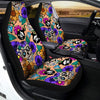 Sugar Skull Flower Car Seat Covers-grizzshop