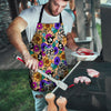 Sugar Skull Flower Men's Apron-grizzshop