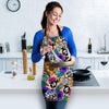 Sugar Skull Flower Women's Apron-grizzshop