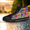 Sugar Skull Flower Women's High Top Shoes-grizzshop