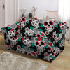 Sugar Skull Loveseat Cover-grizzshop