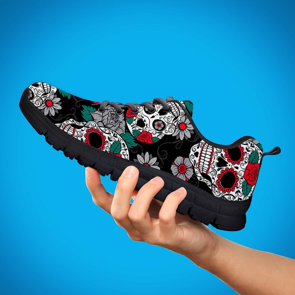 Sugar Skull Men's Sneakers-grizzshop