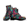 Sugar Skull Print Men's Boots-grizzshop