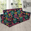 Sugar Skull Print Sofa Cover-grizzshop