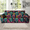 Sugar Skull Print Sofa Cover-grizzshop