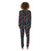 Sugar Skull Print Women's Pajamas-grizzshop