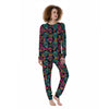 Sugar Skull Print Women's Pajamas-grizzshop