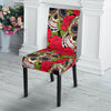 Sugar Skull Skeleton Girly Floral Rose Pattern Print Chair Cover-grizzshop