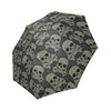 Sugar Skull Skeleton Girly Paisley Pattern Print Foldable Umbrella-grizzshop
