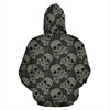 Sugar Skull Skeleton Girly Paisley Pattern Print Women Men Pullover Hoodie-grizzshop