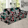 Sugar Skull Sofa Cover-grizzshop