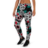 Sugar Skull Women's Joggers-grizzshop