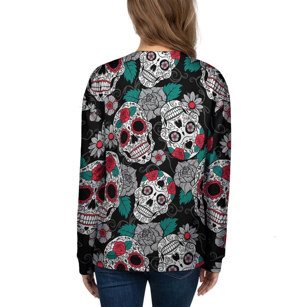 Sugar Skull Women's Sweatshirt-grizzshop