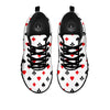 Suits Playing Card Print Pattern Black Sneaker-grizzshop